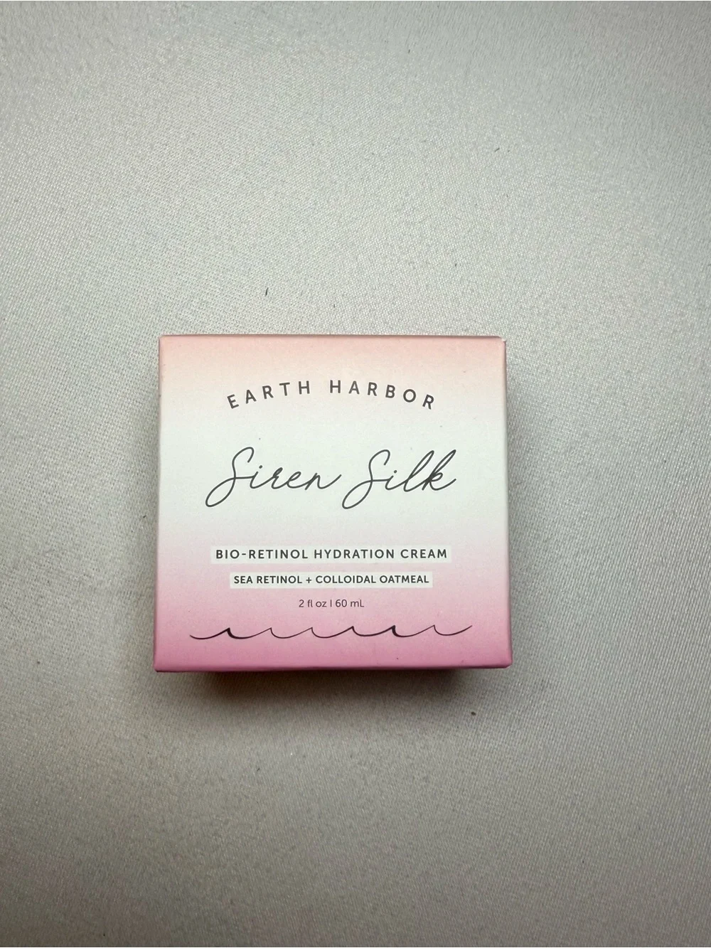 Earth Harbor Siren Silk Bio-Retinol Anti-Aging Hydration Cream Full Size NIB